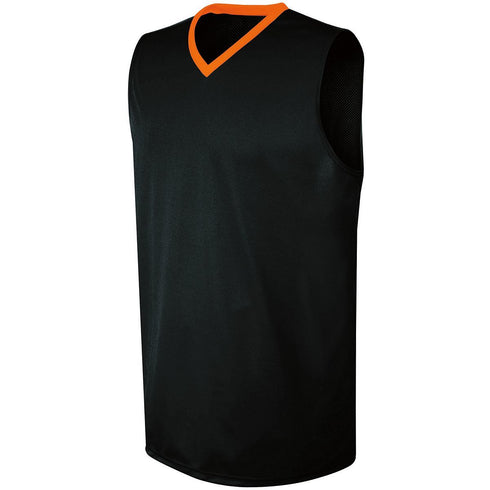 Russell Athletic Youth Transition Jersey (332371-C), Color 'Black/Orange'